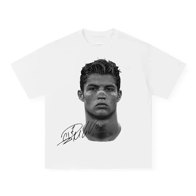 Ronaldo Cloud Tee White