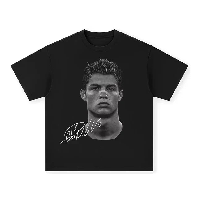 Ronaldo Cloud Tee Black