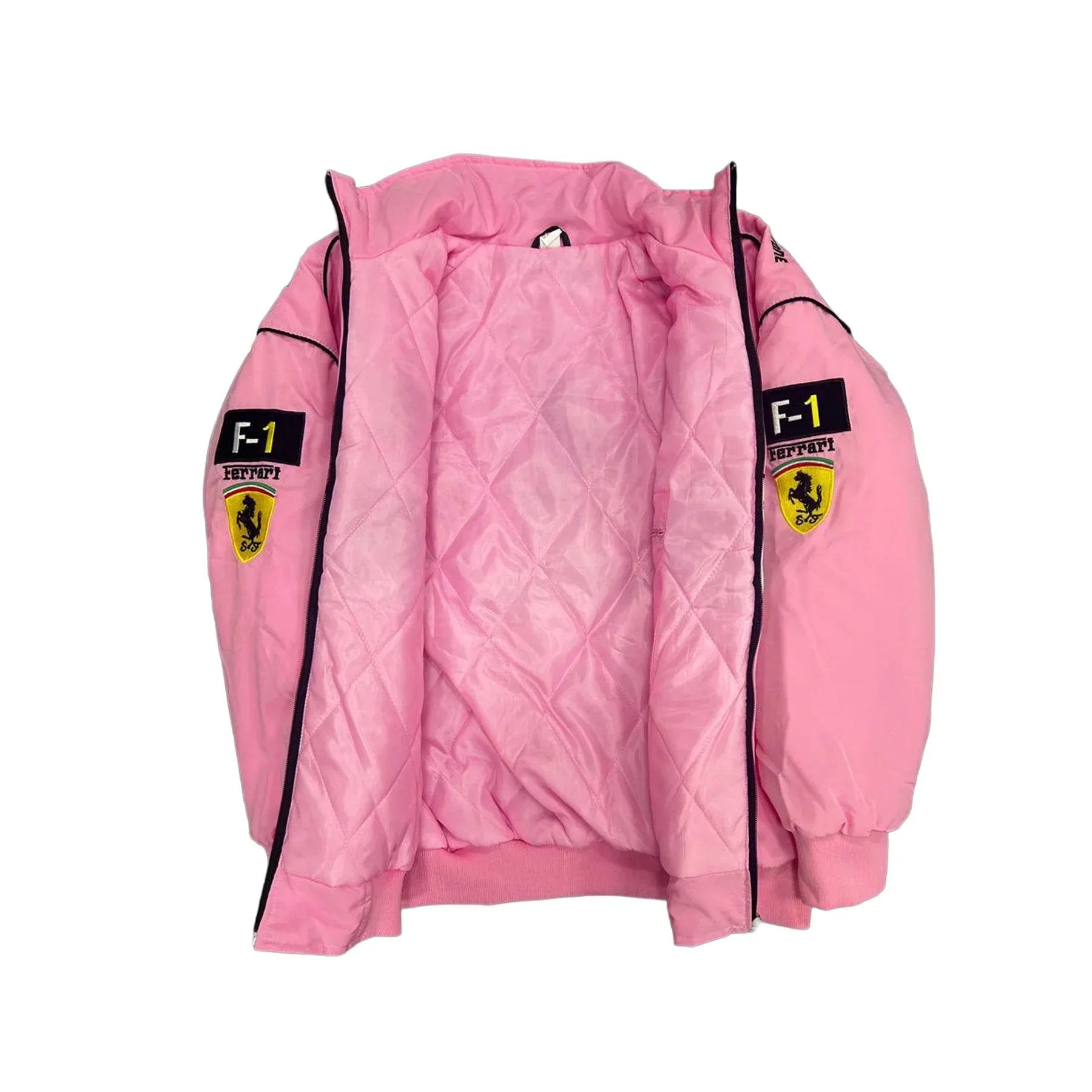 Pink Ferrari Racing Jacket